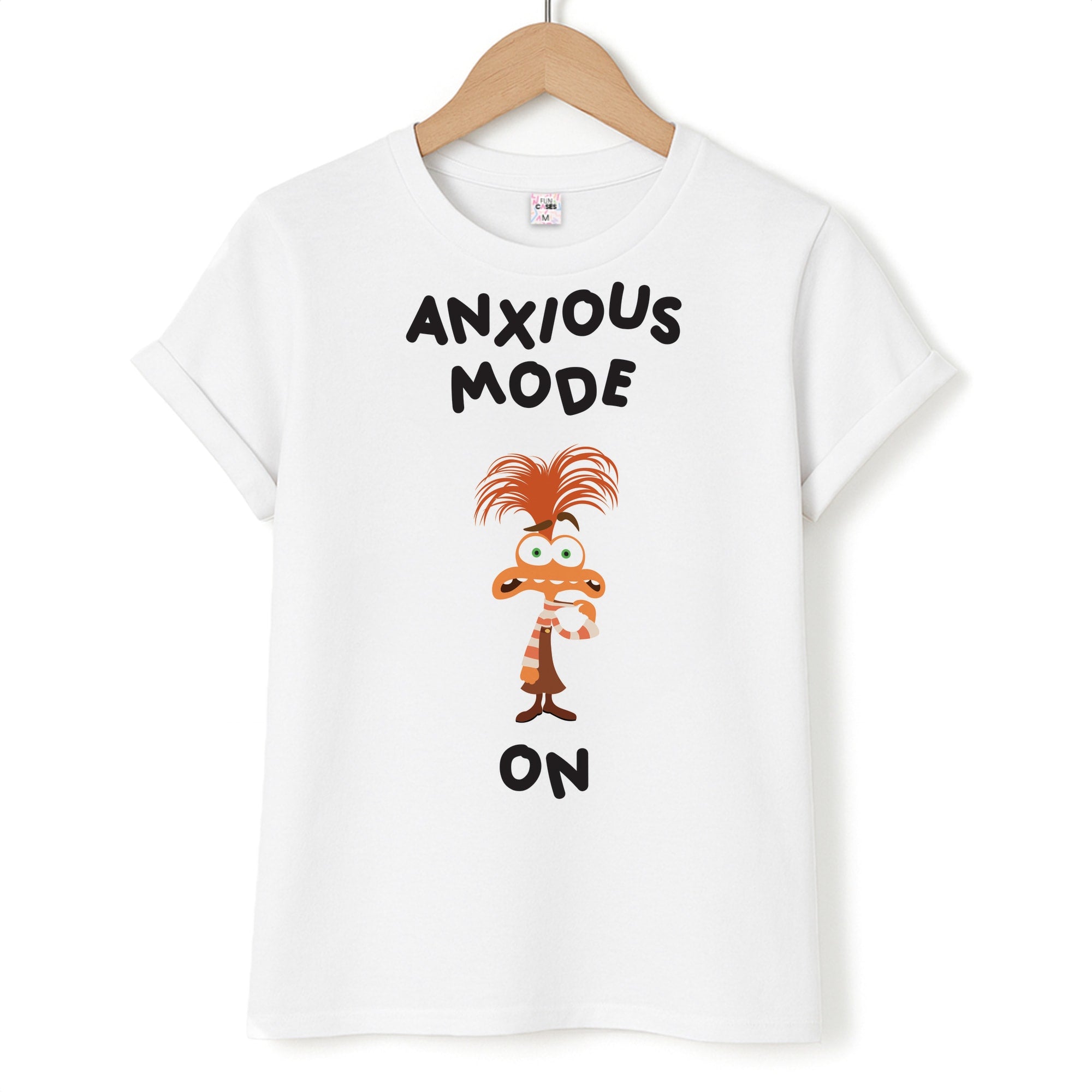 Anxious Mode On - Inside Out Unisex T-Shirt