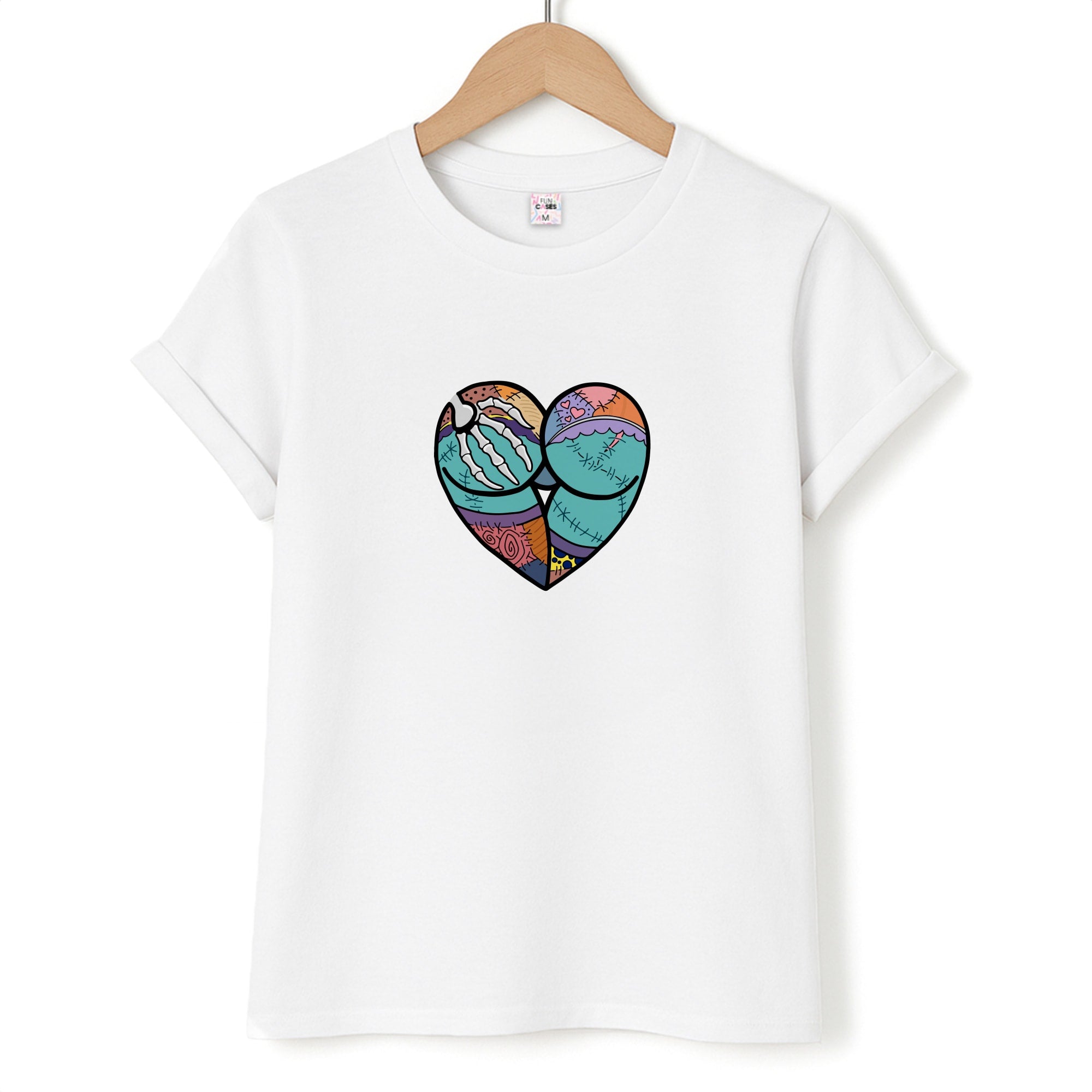 Sally And Jack Heart - TNBC Unisex T-Shirt