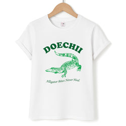 Alligator Bites Never Heal Collage Unisex T-Shirt