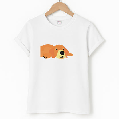 Laying and chilling - Dog Patterns Unisex T-Shirt