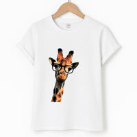 Hipster Giraffe Tumblr T-Shirt