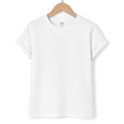 Design Your Own Unisex T-Shirt, worn by a female model