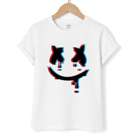 Blue Blur - White Helmet DJ T-Shirt