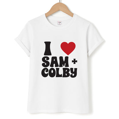 I Love S & C Unisex T-Shirt