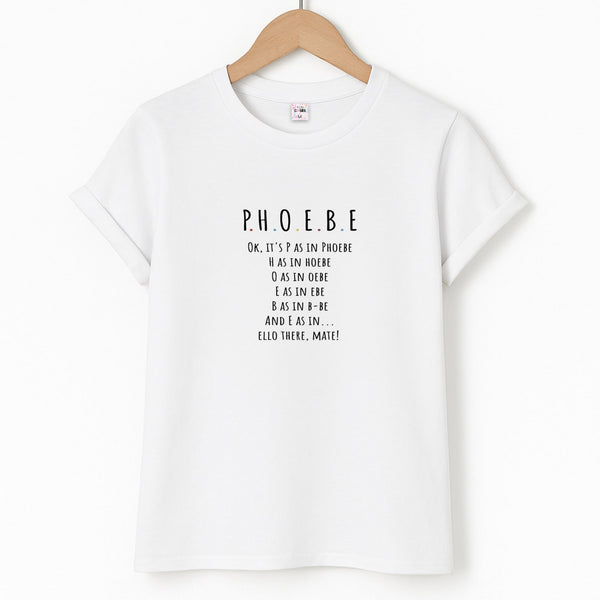 Spelling Phoebe Unisex T-Shirt