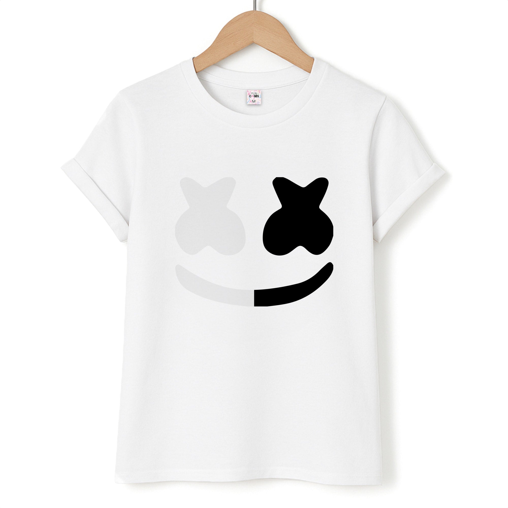 Dual Sides Helmet DJ  T-Shirt