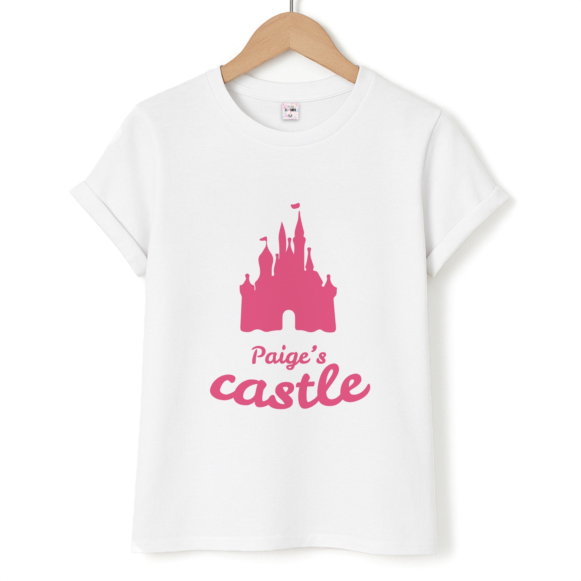 Fairytale Castle - Personalised Fairytale Unisex T-Shirt