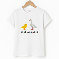 Homies Chick And Duck T-Shirt