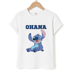 Blue Alien Ohana Unisex T-Shirt
