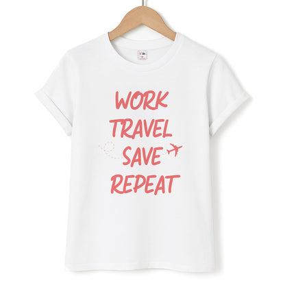 Work Travel Save Repeat - Travel Unisex T-Shirt