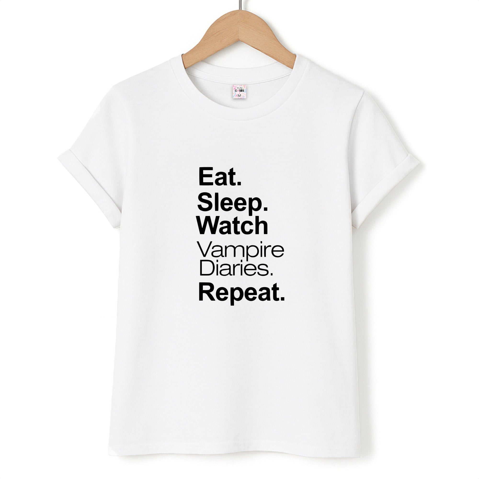 Eat Sleep Watch VPD Repeat T-Shirt