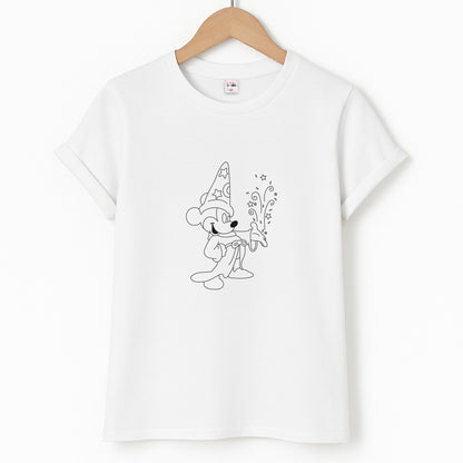 Wizard Mickey Blue Unisex T-Shirt