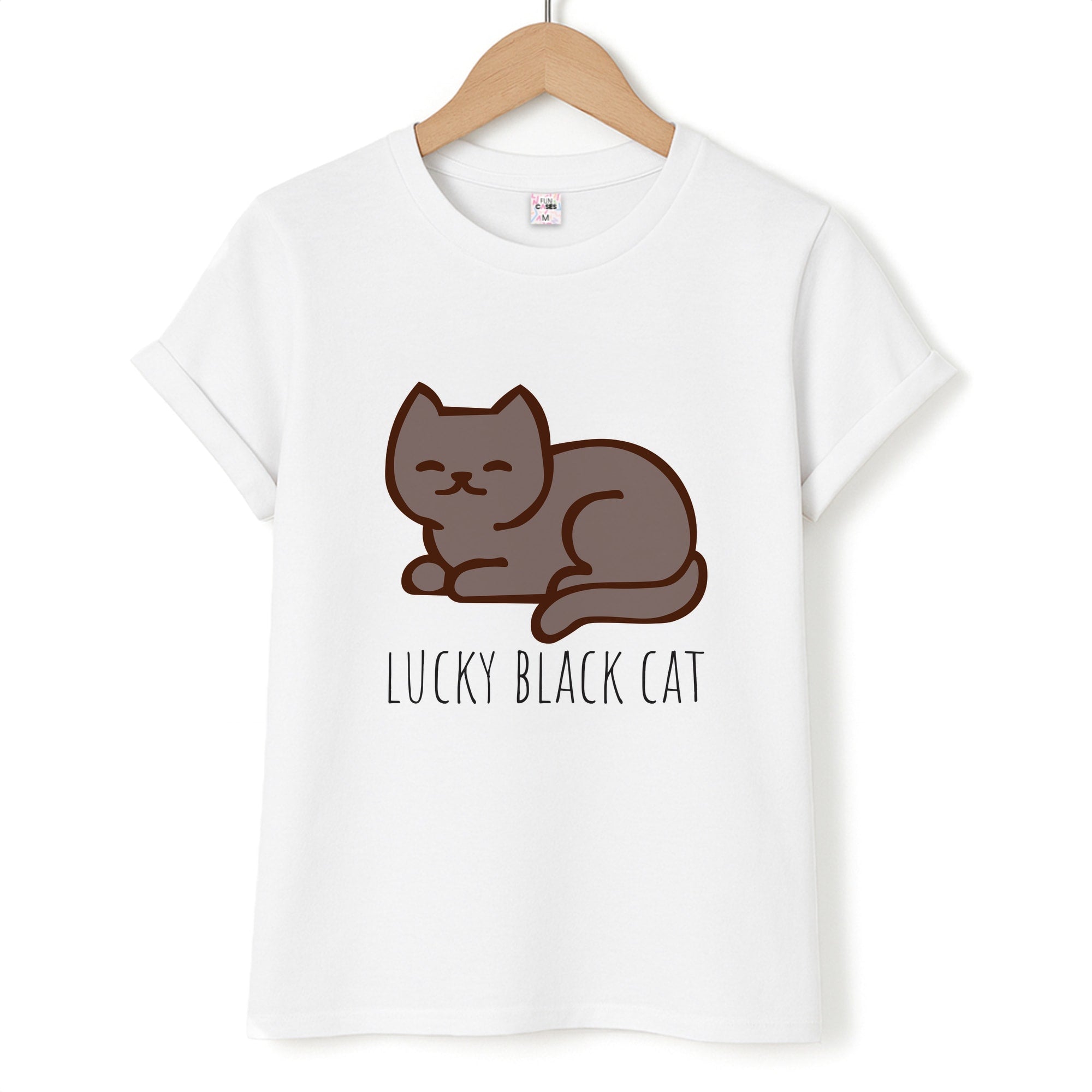Lucky Black Cat - Cats T-Shirt