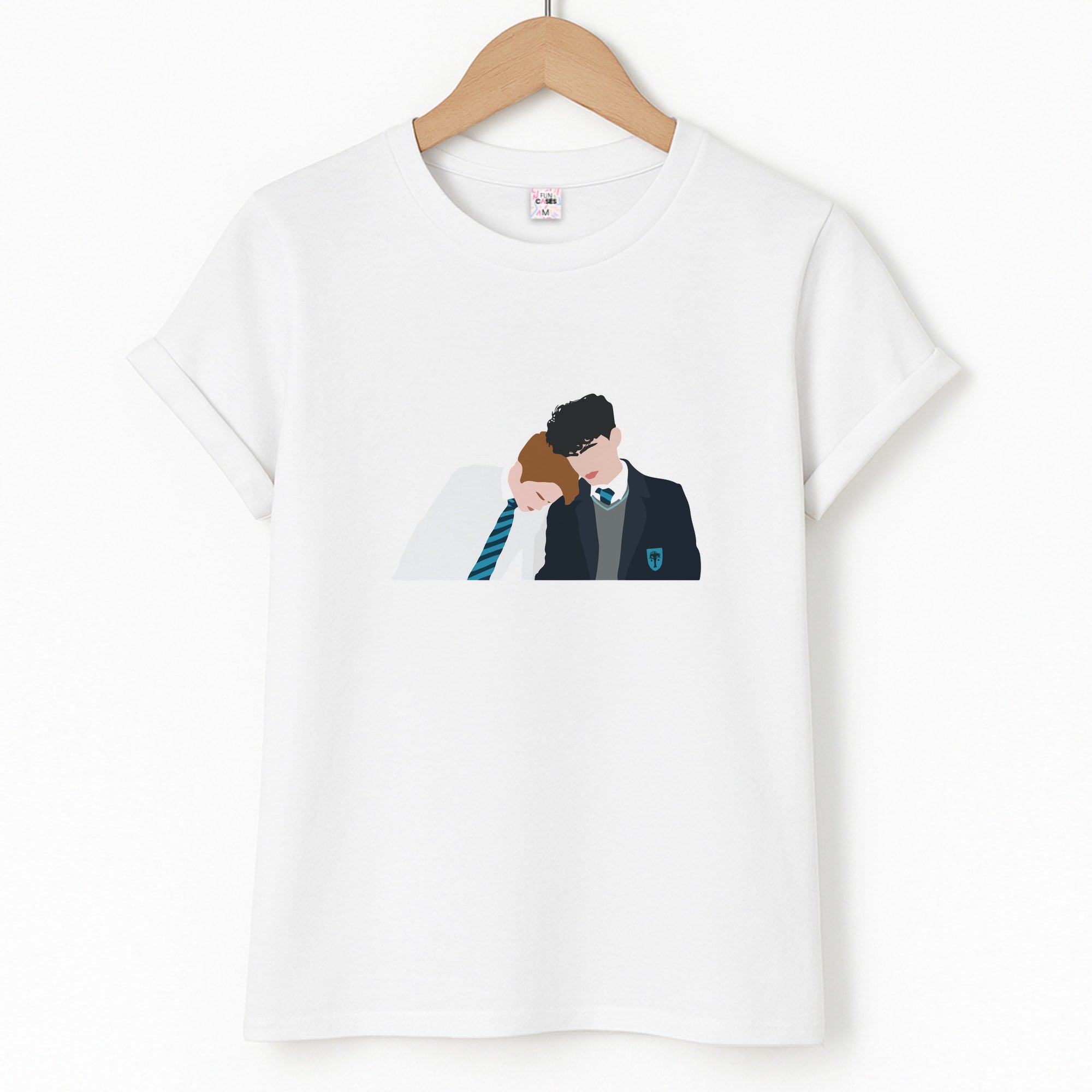 Nick And Charlie School Clothes - Heart TV T-Shirt