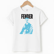 Fender Silhouette Blue T-Shirt 1
