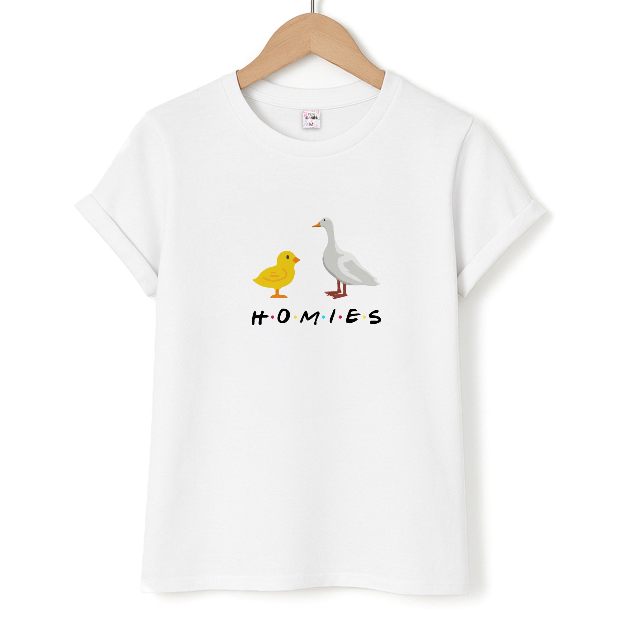 Homies Chick And Duck T-Shirt