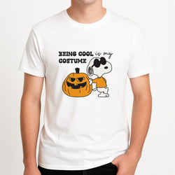 Being Cool Is My Costume - Snoopy Halloween Men's T-Shirt