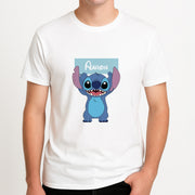Standing Blue Alien - Personalised Disney T-Shirt 4