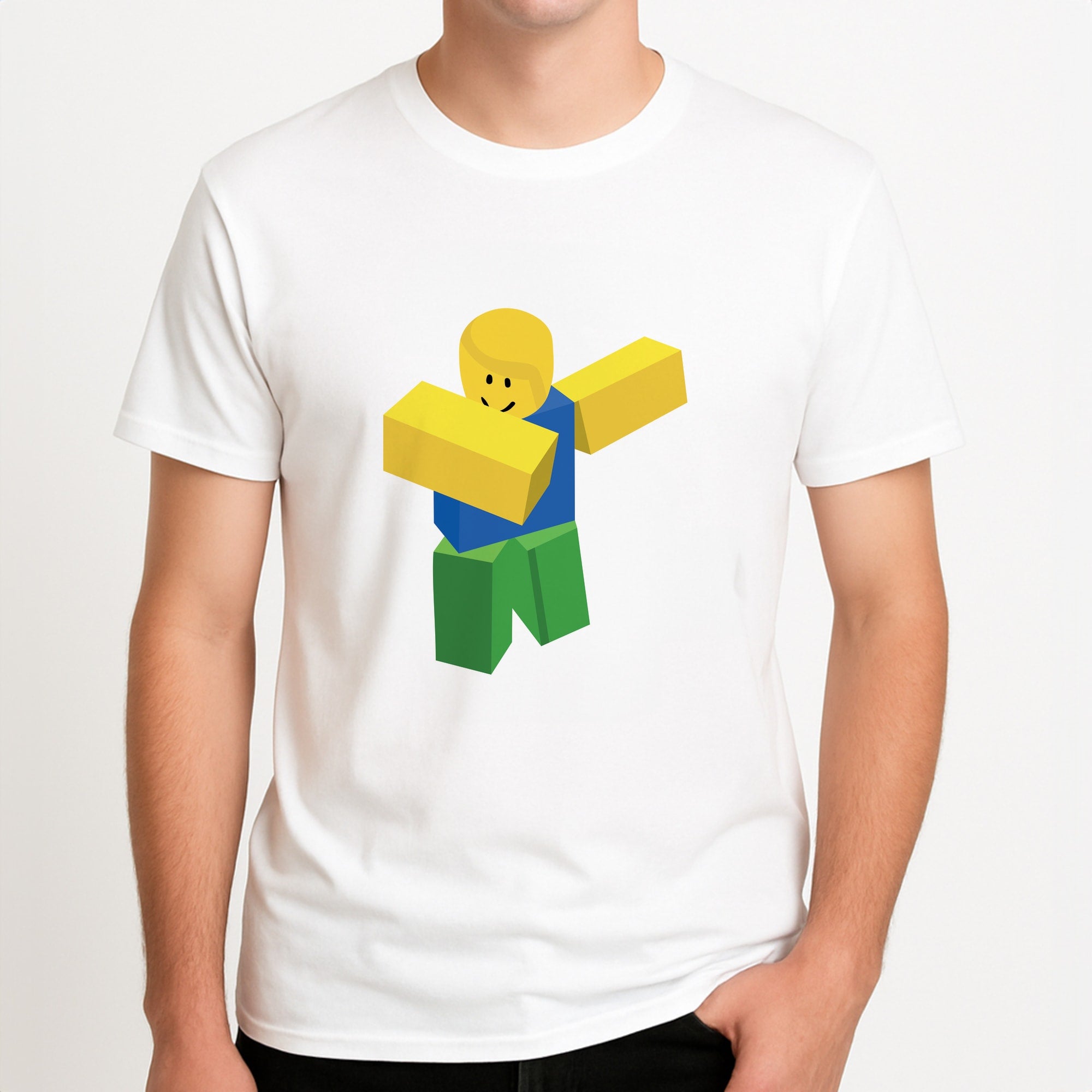 Dab Unisex T-Shirt, worn by a male model.