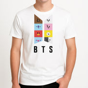 BT21 K-Pop Band Logo T-Shirt 2