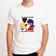 You And Me Against The World M'lady T-Shirt 4