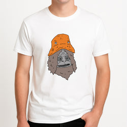 Sassy Unisex T-Shirt, worn by a male model.