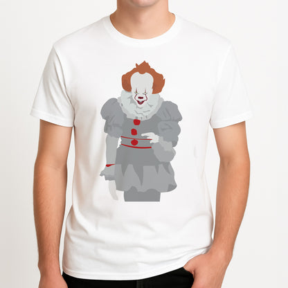 Pennywise - Clown Unisex T-Shirt, worn by a male model.