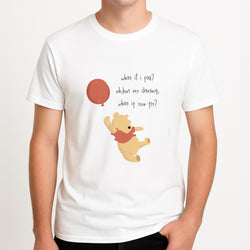 What If I Fail - Winnie Unisex T-Shirt, worn by a male model.