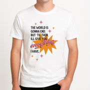 The World Is Gonna End - Fender T-Shirt 4