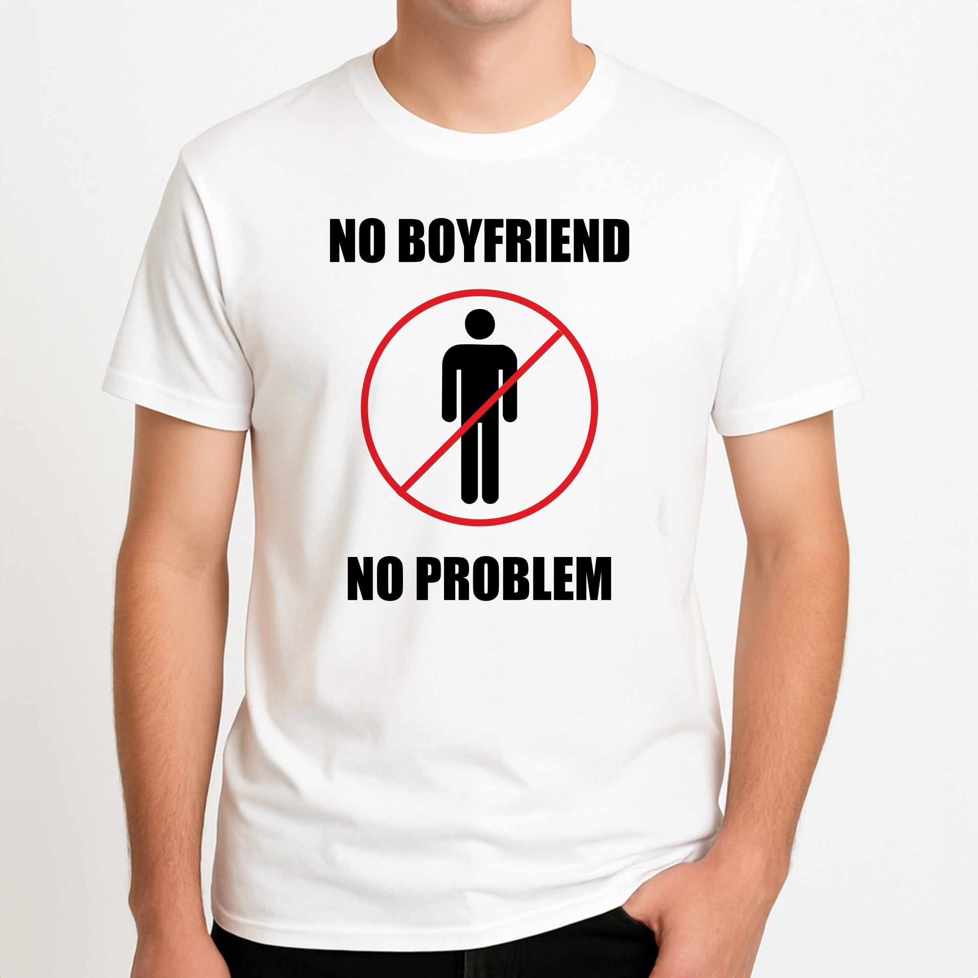 No Boyfriend No Problem - Tate Mcrae Men's T-Shirt