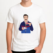 Ted Drinking Tea T-Shirt 4