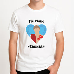 Team Jeremiah - TSITP Unisex T-Shirt, worn by a male model.