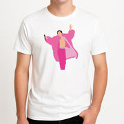 Harry Pink Coat  T-Shirt 4