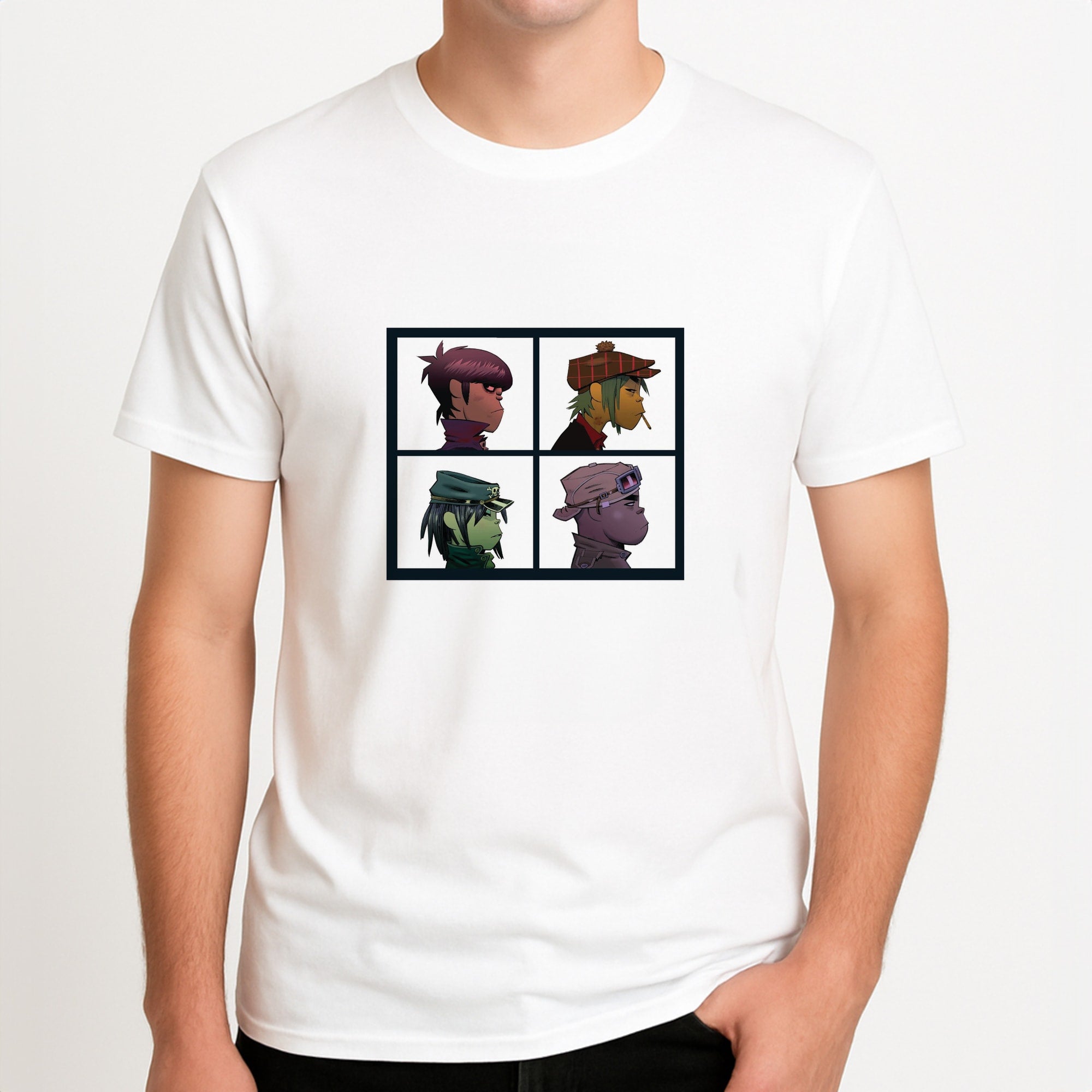 Members Unisex T-Shirt, worn by a male model.