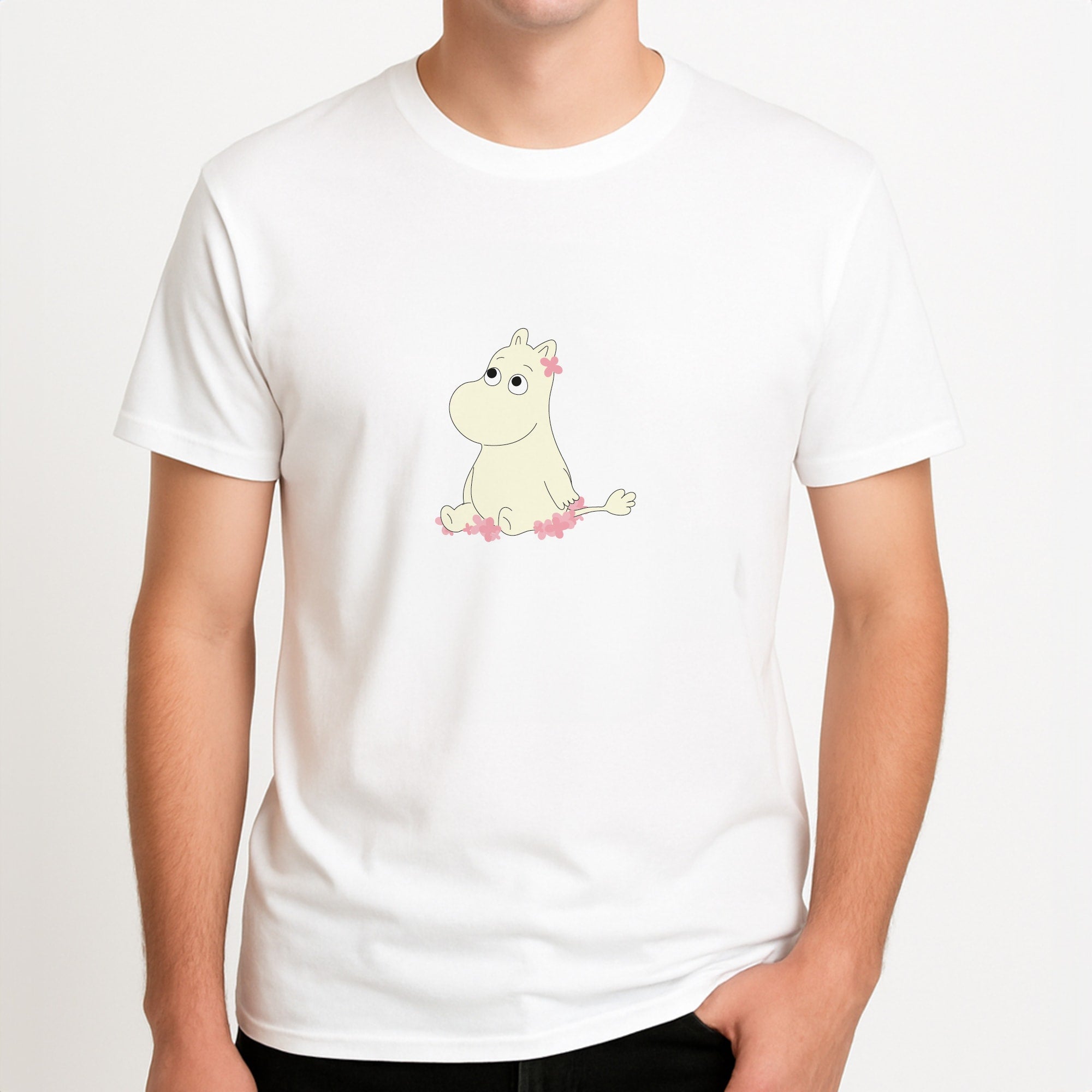 Troll Unisex T-Shirt, worn by a male model.