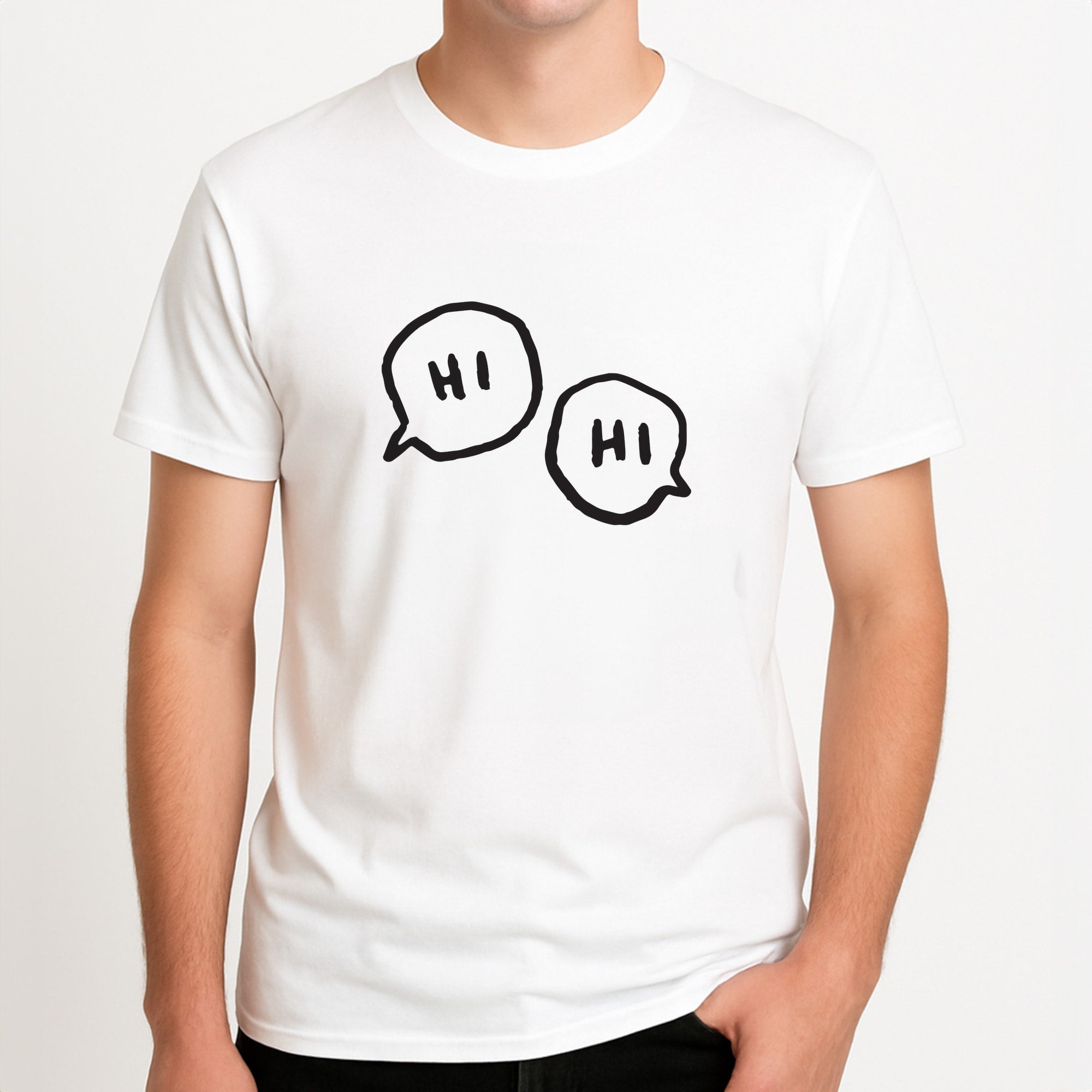 Hi Hi - Heart TV T-Shirt