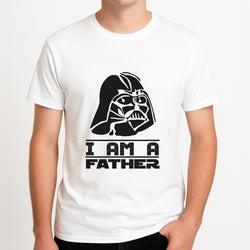 I Am Your Father - Fathers Day Unisex T-Shirt, worn by a male model.