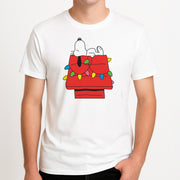 Cartoon Beagle Fairylights T-Shirt 4