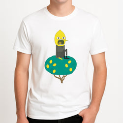 Earl Of Lemongrab Unisex T-Shirt, worn by a male model.