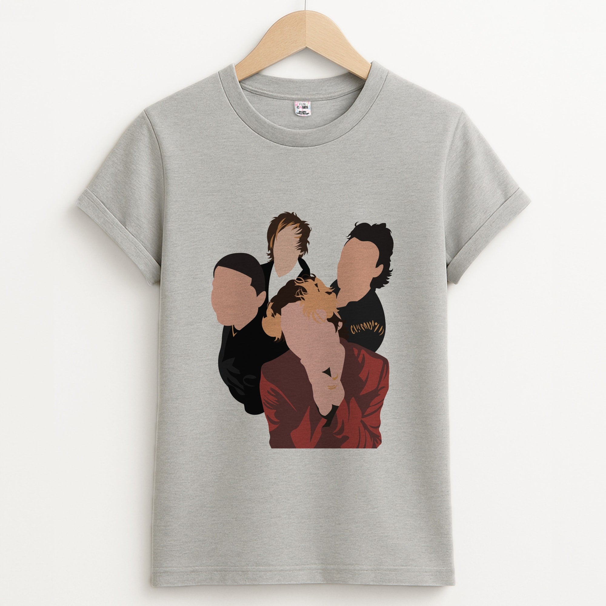 Group Photo Unisex Grey T-Shirt