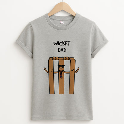 Wicket Dad - Father's Day Unisex Grey T-Shirt