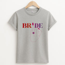 Bride - Bridal  Unisex Grey T-Shirt