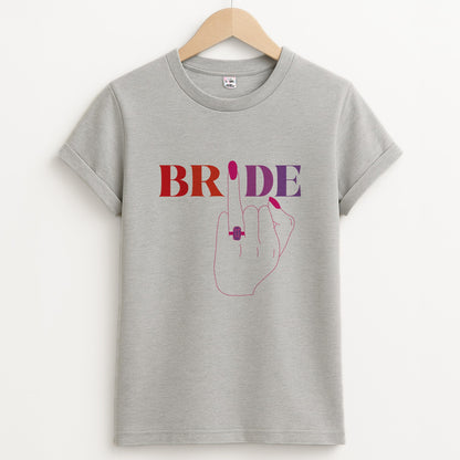 Bride - Bridal  Unisex Grey T-Shirt