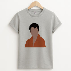 Faceless Elvis Unisex Grey T-Shirt