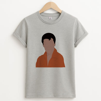 Faceless Elvis Unisex Grey T-Shirt