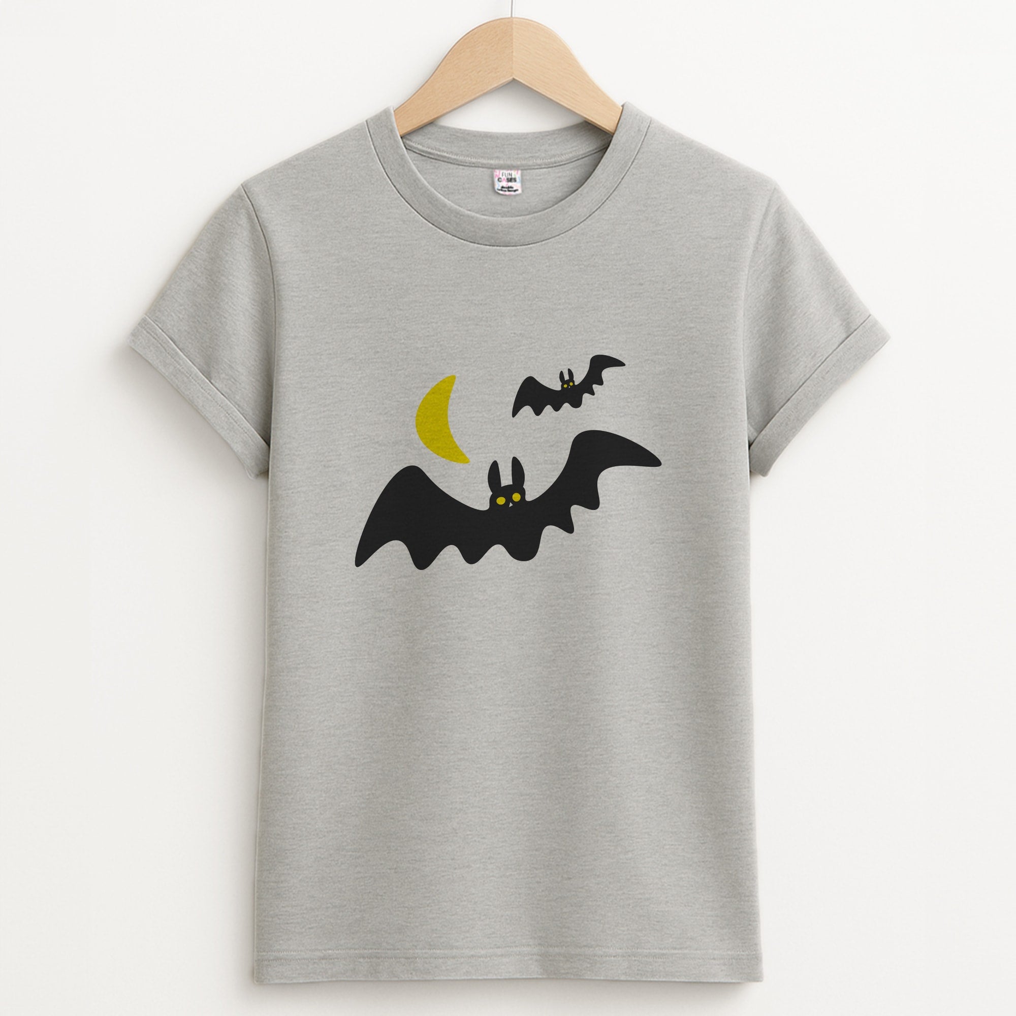 Halloween Pattern 4 Unisex Grey T-Shirt