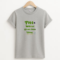The Whole Being Dead Thing - Beetle Halloween Unisex Grey T-Shirt