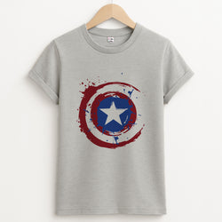 The Shield Unisex Grey T-Shirt
