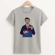 Ted Drinking Tea T-Shirt 2
