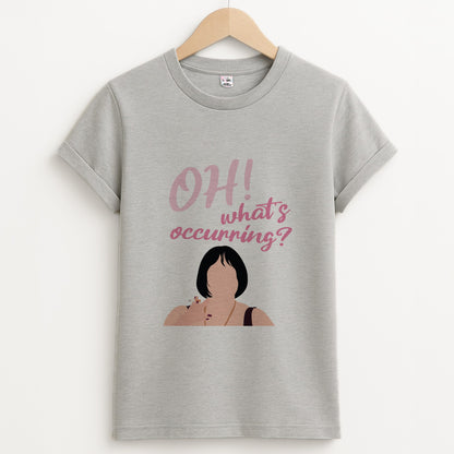 What's Occuring? Unisex Grey T-Shirt